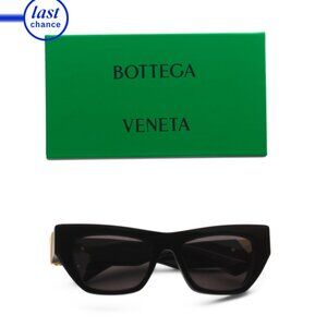 BOTTEGA VENETA Black 52mm Sunglasses